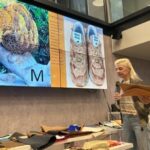 Booth setup at SA Imbokodo’s community exhibition